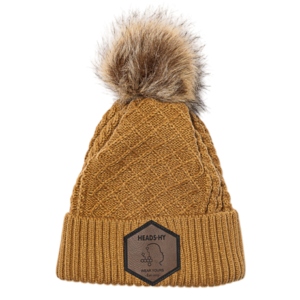 3 Acrylic Satin-Lined Beanie